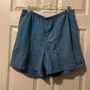 Patagonia Baggies blue swim shorts Size Large